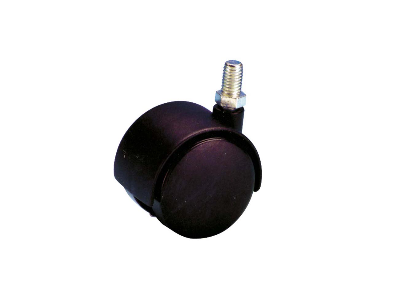 RUEDA PARA MUEBLES AUXILIARES SERIE DK ESPIGA ROSCADA