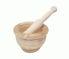 CONJUNTO MORTERO MADERA 12cm