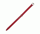 COLLAR PARA PERRO ARPPE CUERO FORADO AMAZONE 35cm ROJO