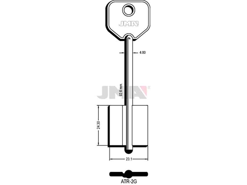 LLAVES GORJA ATR-2G   D/PALETON