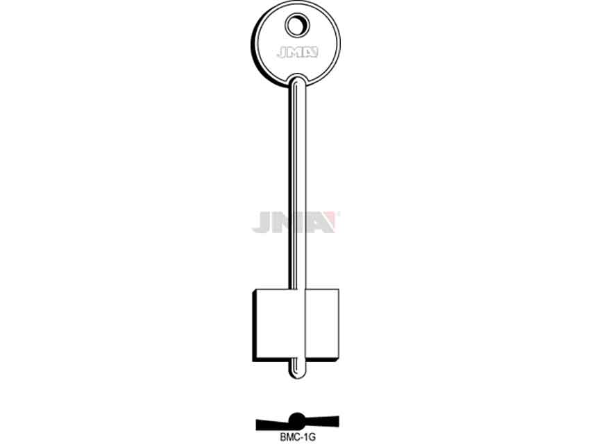 LLAVES GORJA BMC-1G   D/PALETON