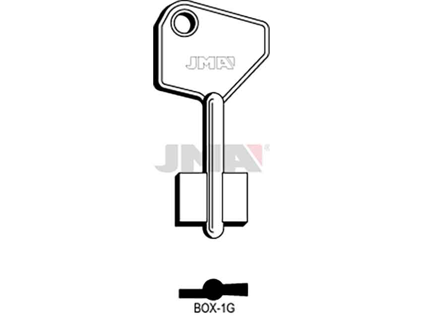 LLAVES GORJA BOX-1G   D/PALETON