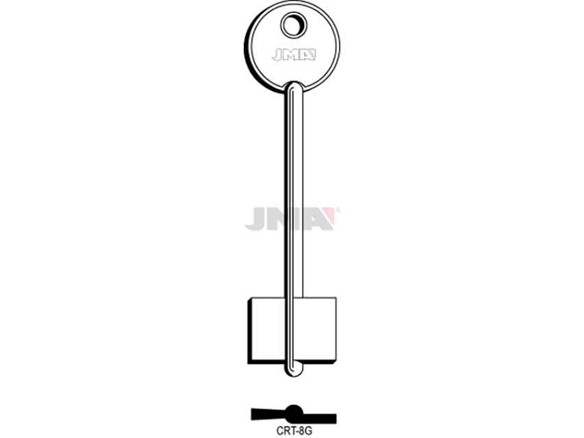 LLAVES GORJA CRT-8G   D/PALETON