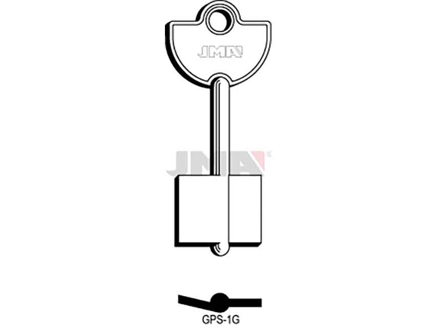 LLAVES GORJA GPS-1G   D/PALETON
