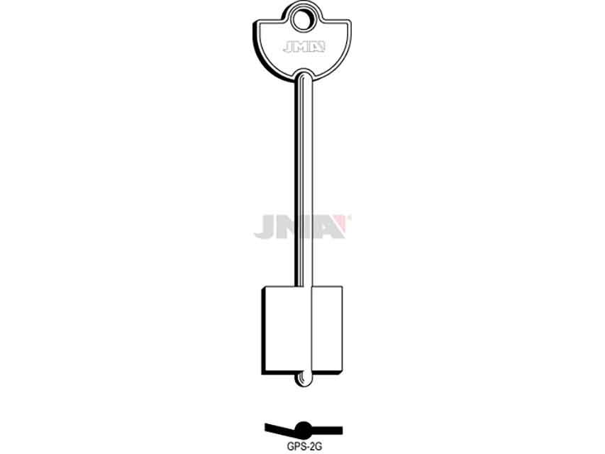 LLAVES GORJA GPS-2G   D/PALETON