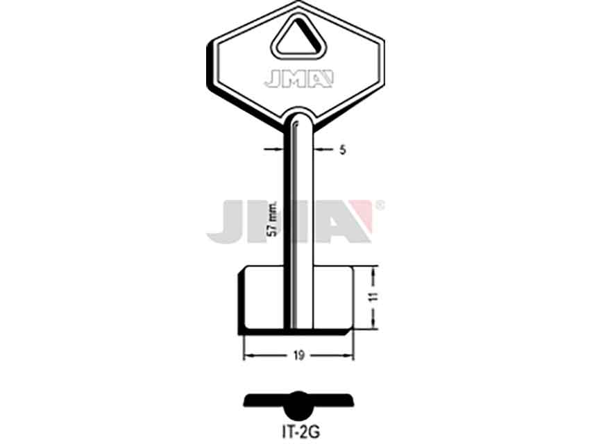 LLAVES GORJA IT-2G    D/PALETON