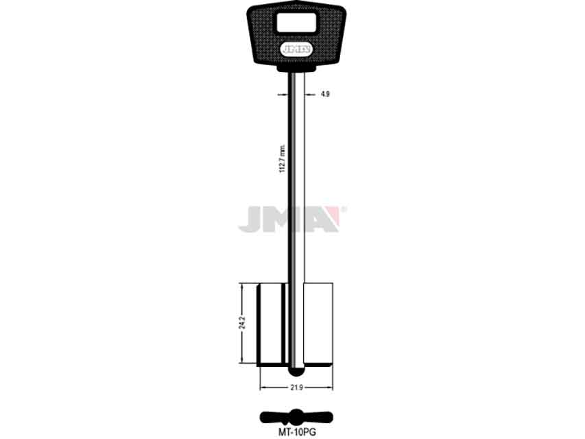 LLAVES GORJA MT-10PG  D/PALETON