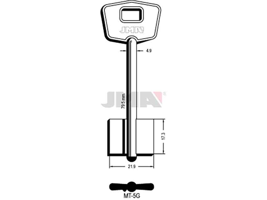 LLAVES GORJA MT-5G    D/PALETON
