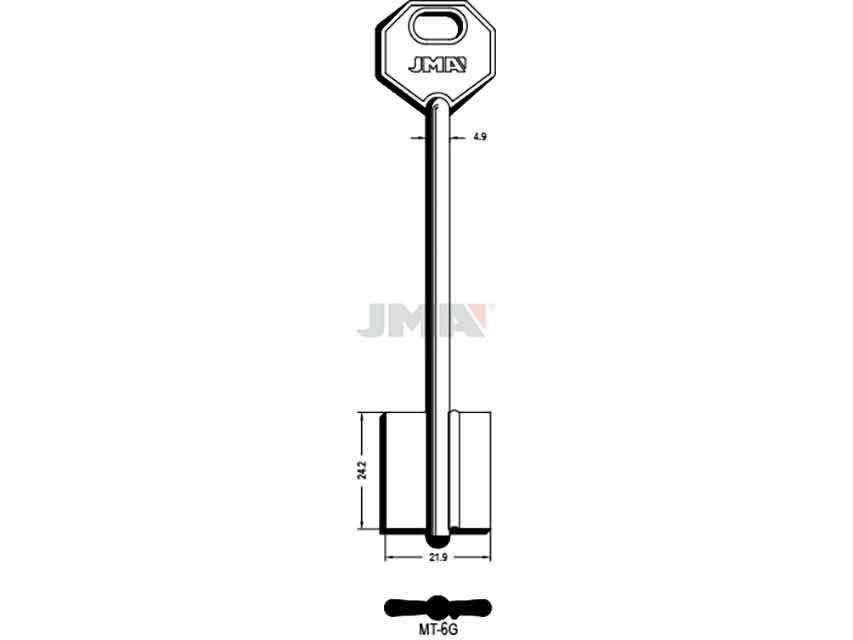 LLAVES GORJA MT-6G    D/PALETON