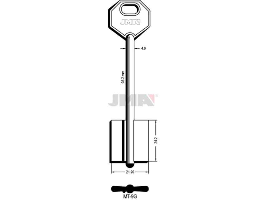 LLAVES GORJA MT-9G    D/PALETON