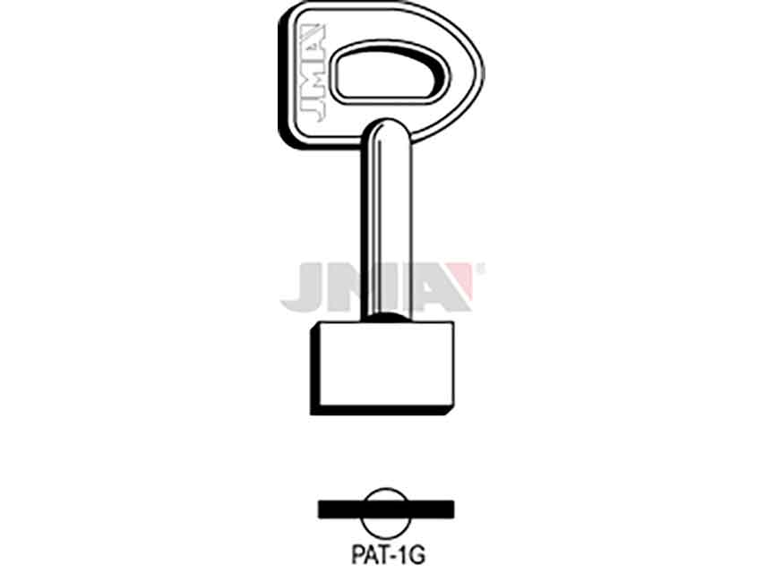 LLAVES GORJA PAT-1G   D/PALETON