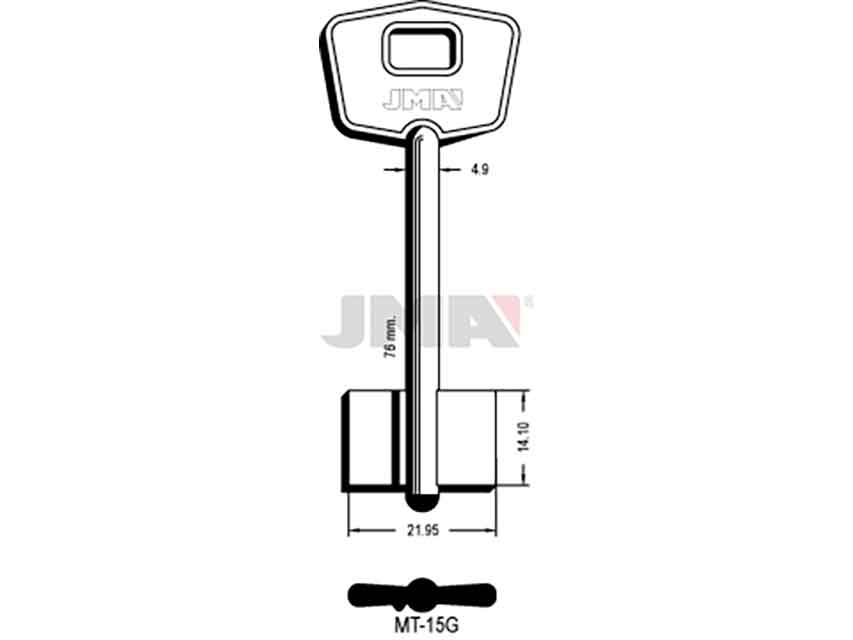 LLAVES GORJA MT-15G D/PALETON