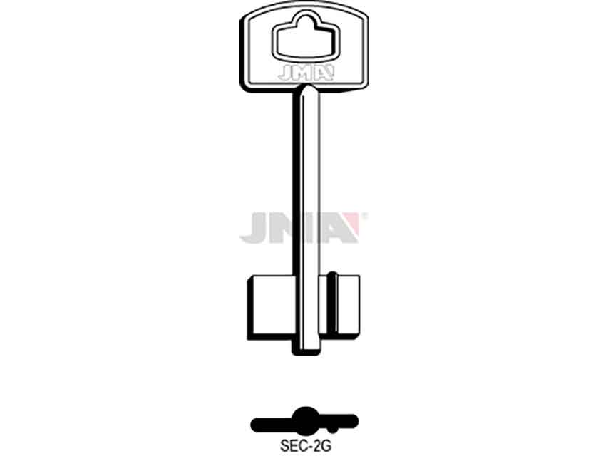 LLAVES GORJA SEC-2G   D/PALETON