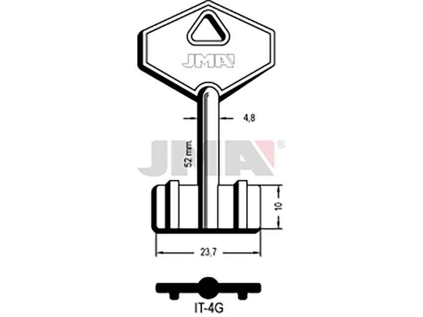 LLAVES GORJA IT-4G   D/PALETON