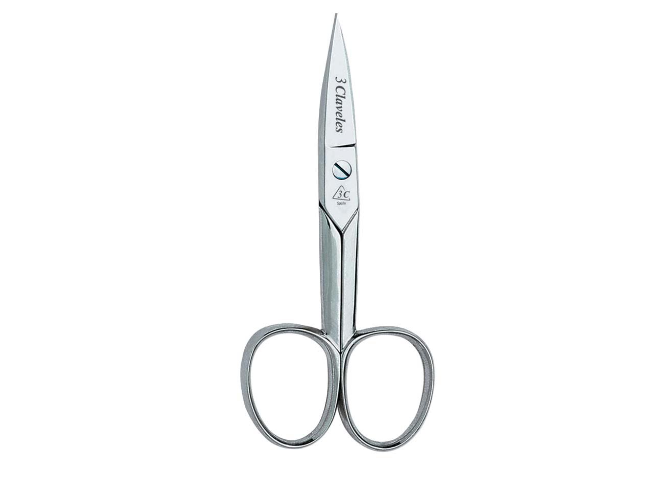 TIJERA UÑAS CURVA 3 CLAVELES 12,5cm 4 1/2