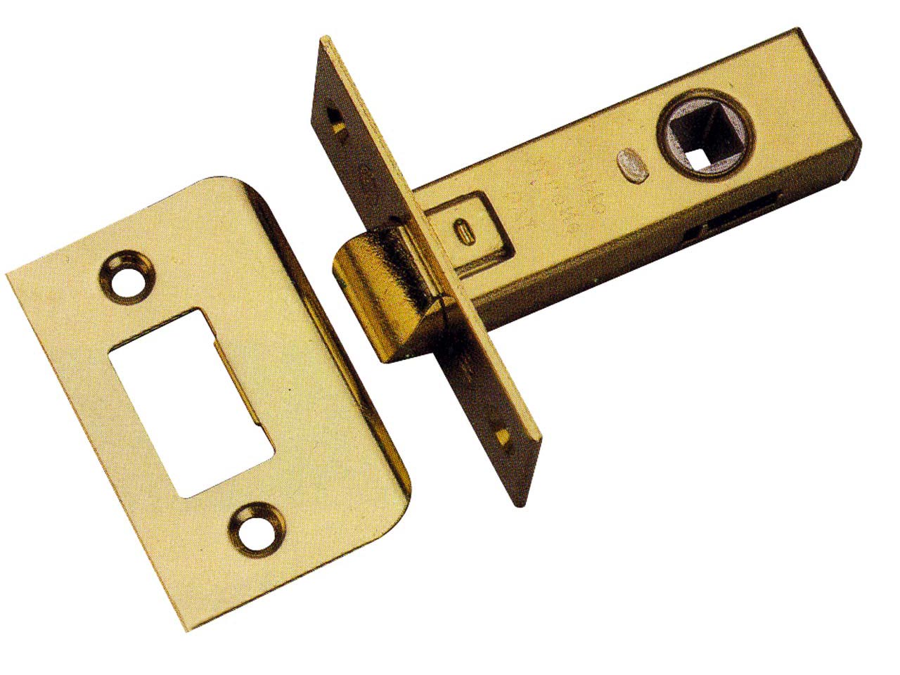 PICAPORTE LATONADO TUBULAR AMIG 12