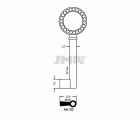 LLAVES ARMARIO AA-1G(L)    LATON