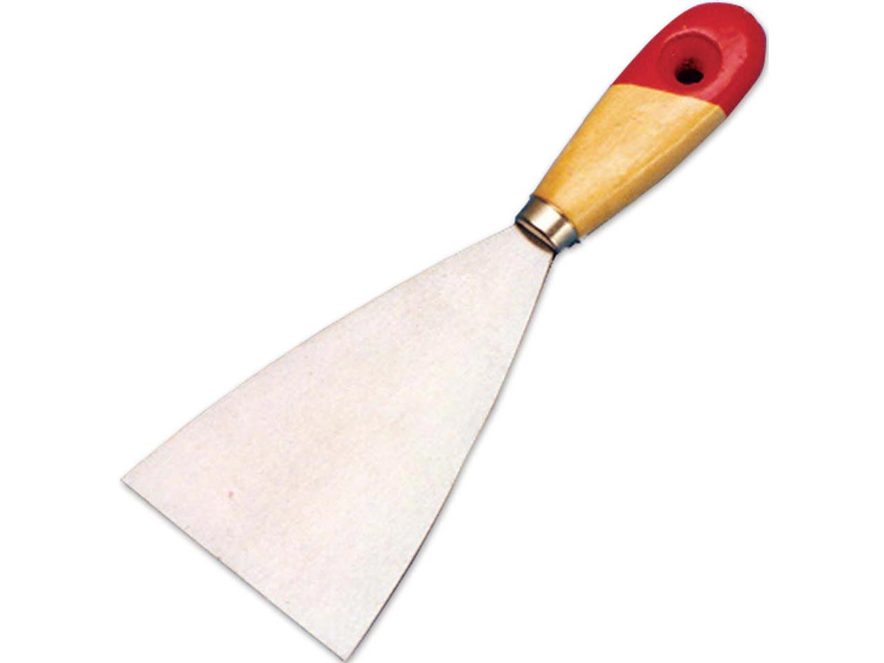 ESPÁTULA ACERO MANGO MADERA