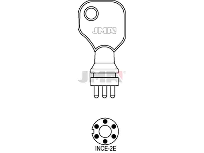 LLAVES SEGURIDAD INCE-2E