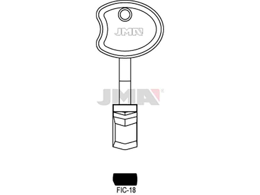 LLAVES SEGURIDAD FIC-18