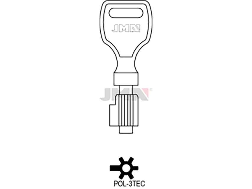 LLAVES SEGURIDAD POL-3TEC