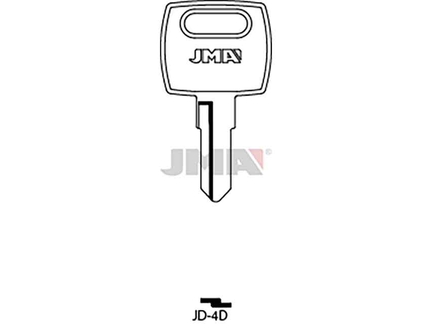 LLAVES LATON ESPECIAL JD-4D