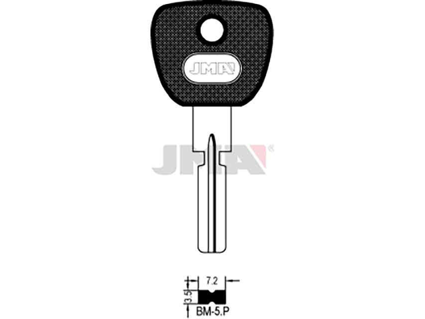 LLAVES ESPECIAL BM-5P  PLASTICO  COCHE