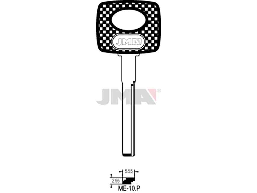 LLAVES ESPECIAL ME-10P PLASTICO  COCHE