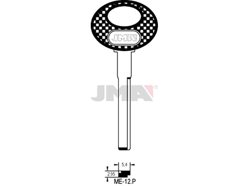 LLAVES ESPECIAL ME-12P PLASTICO  COCHE