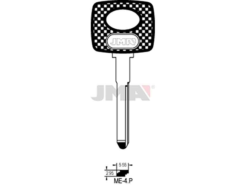LLAVES ESPECIAL ME-4P  PLASTICO  COCHE