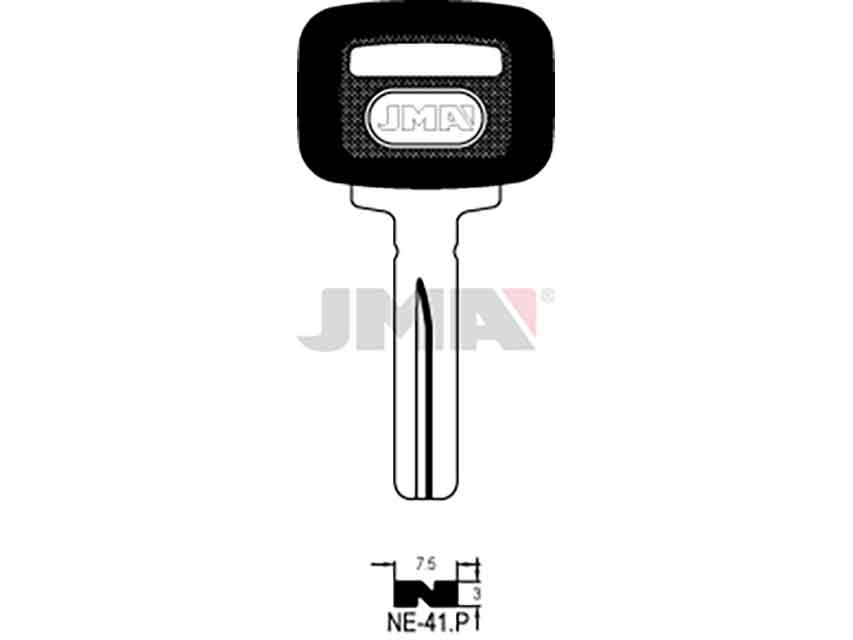 LLAVES ESPECIAL NE-41P  PLASTICO COCHE