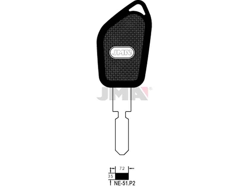 LLAVES ESPECIAL NE-51P2 PLASTICO COCHE