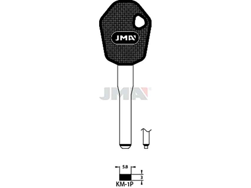 LLAVES ESPECIAL KM-1P C/PLASTICO