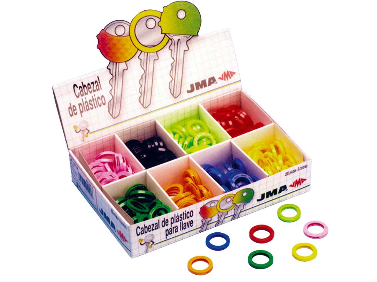 FUNDA IDENTIFICACION LLAVES REDONDO