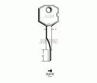 LLAVES CRUCIFORMES BUR-4X