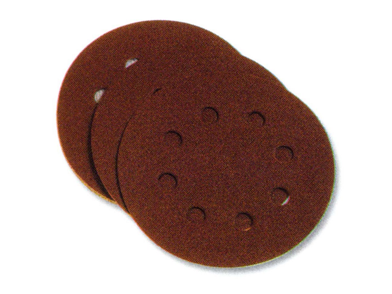 DISCO ABRASIVO CON VELCRO 8 AGUJEROS 115mm 10Uds