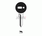 LLAVES C/PLAST. FI-10P     NEGRA