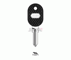LLAVES C/PLAST. FI-3DP1    NEGRA