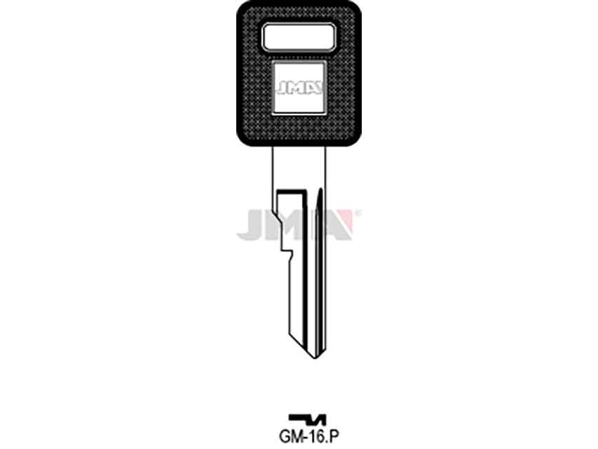 LLAVES ESPECIAL GM-16P C/PLASTICO