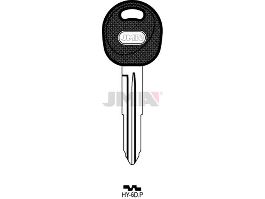 LLAVES C/PLAST. HY-6DP     NEGRA