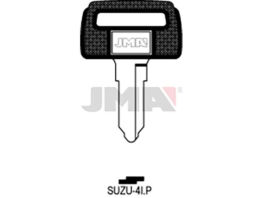 LLAVES C/PLAST. SUZU-4IP   NEGRA