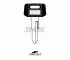 LLAVES C/PLAST. YAMA-22DP  NEGRA