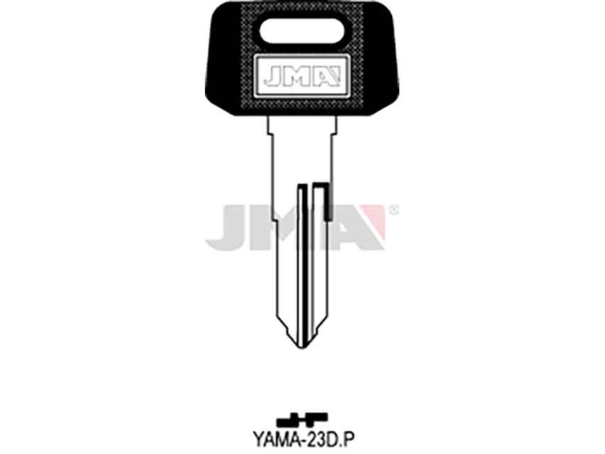 LLAVES C/PLAST. YAMA-23DP  NEGRA