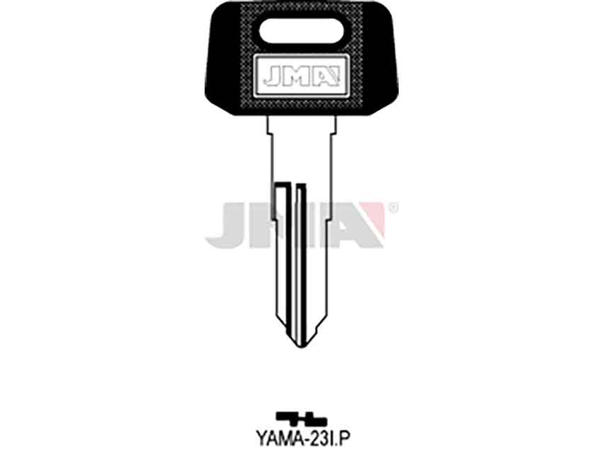 LLAVES C/PLAST. YAMA-23IP  NEGRA