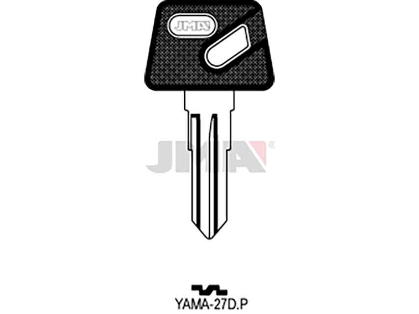 LLAVES C/PLAST. YAMA-27DP  NEGRA