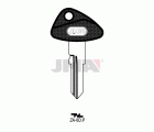 LLAVES C/PLAST. ZA-6DP     NEGRA