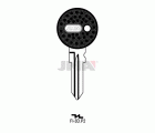 LLAVES C/PLAST. FI-3DP2    NEGRA