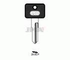 LLAVES C/PLAST. ZA-5DP NEGRA
