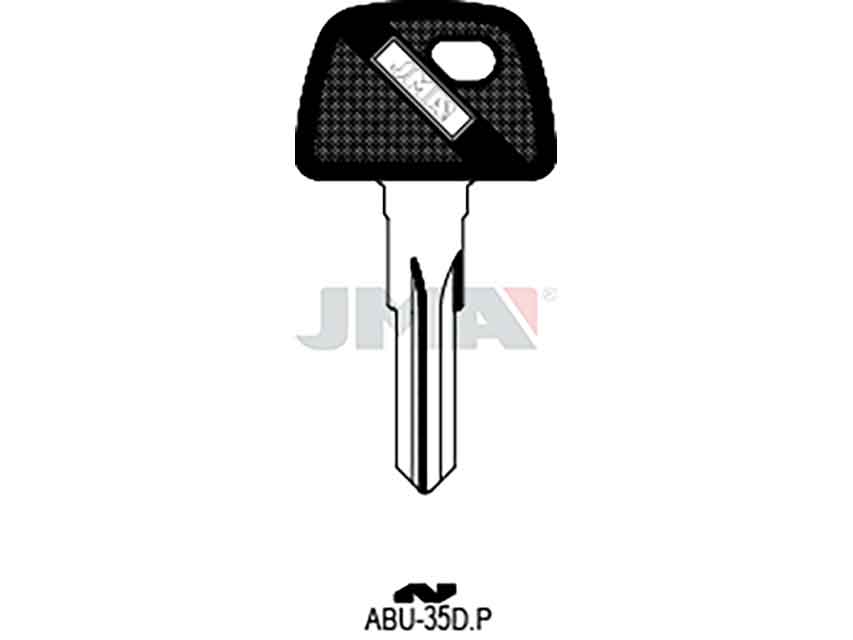 LLAVES C/PLAST. ABU-35DP NEGRA