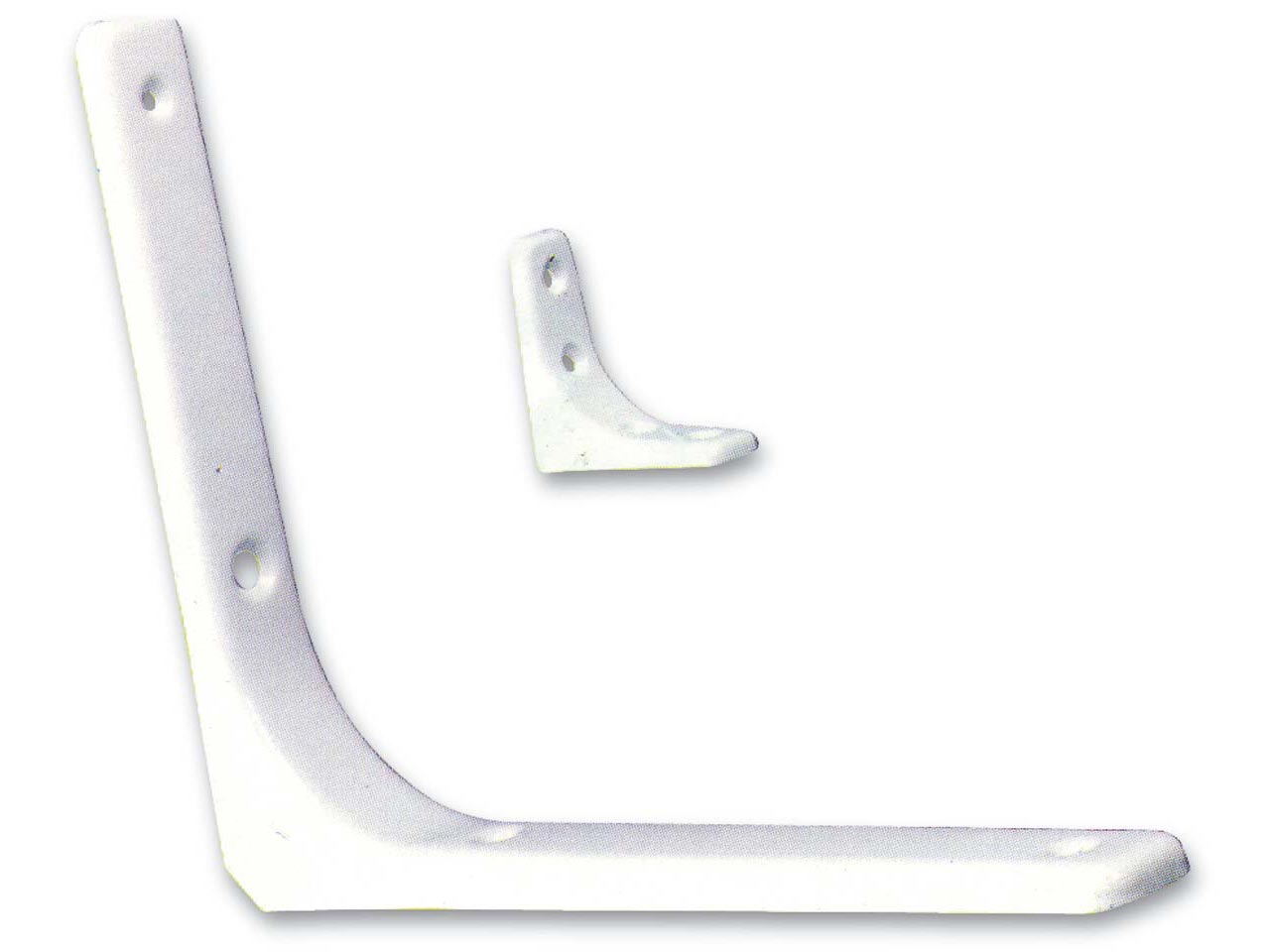 ÁNGULO BLANCO EN ACERO Nº 2